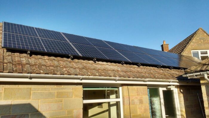 Solar pv roof system freshwater isle of wight