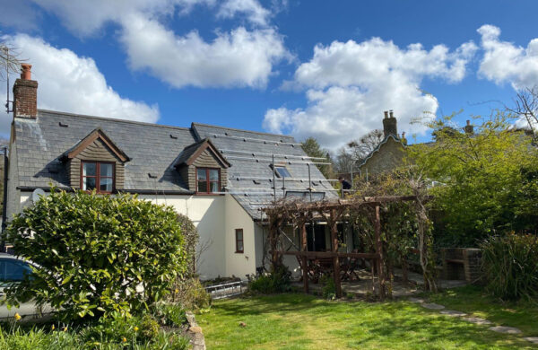 Solar rood supports fitted on roof by island renewables