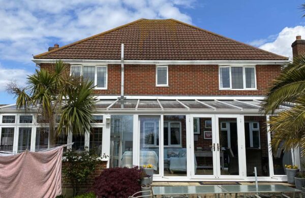 house before solar panels are fitted