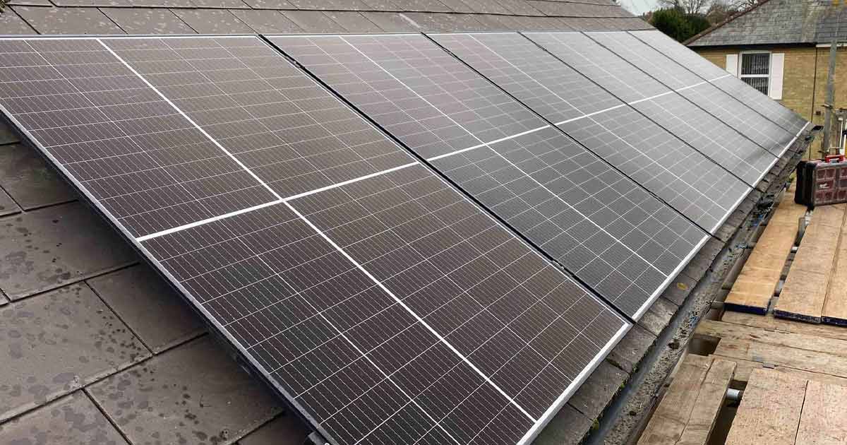 Domestic Solar Panel PV System Ryde Isle of Wight Island Renewables