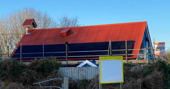 10 solar panels fitted by island renewables in rookley