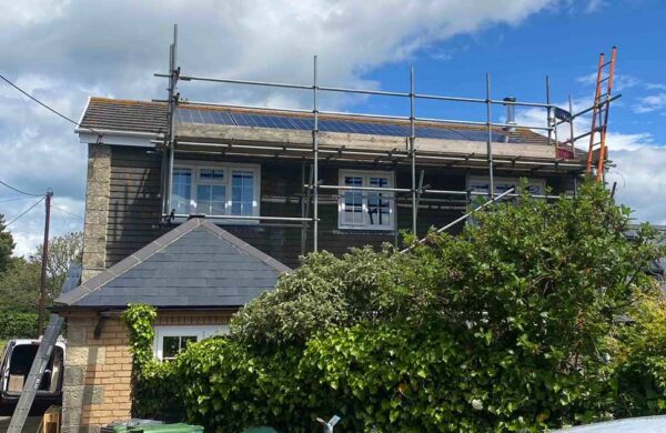 Solar panel installation west wight Isle of Wight