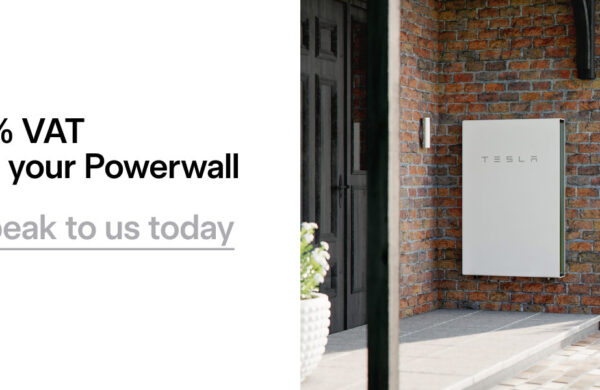 0% vat on your tesla powerwall battery installation