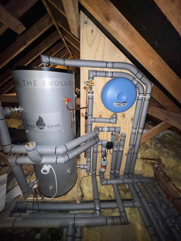 vailant heat pump system installed by island renewables isle of wight